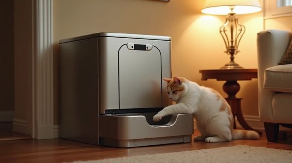 Litière automatique chat : profitez d'un système de nettoyage intelligent