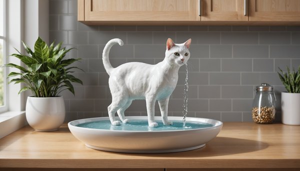 Fontaines à eau pour chats céramique : un choix sain et design